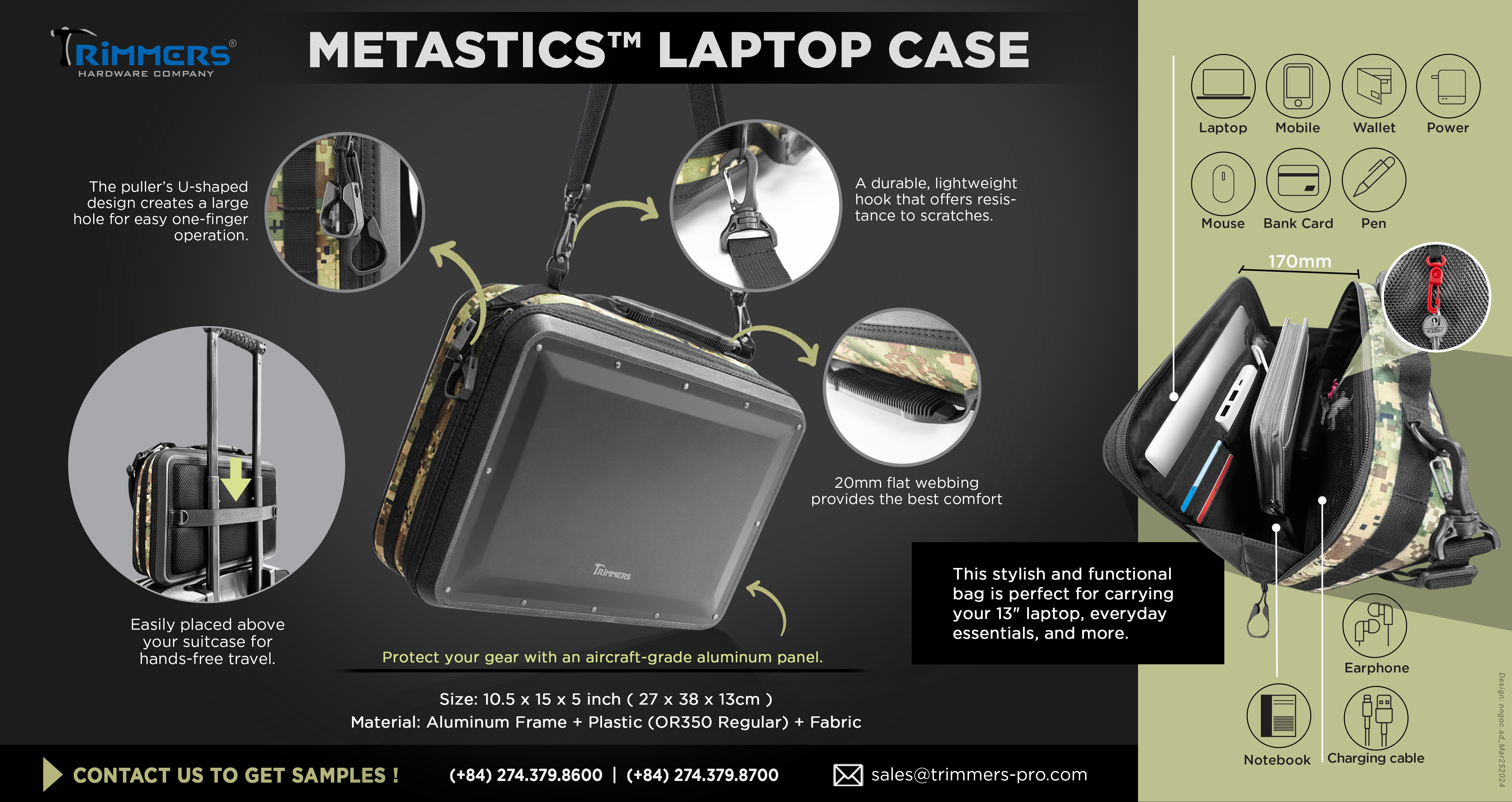 MetAstics™ Laptop Case